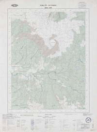Volcán Puyehue 4030 - 7200 [material cartográfico] : Instituto Geográfico Militar de Chile.