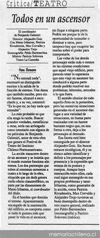 Todos en un ascensor