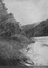 Camino de Puerto Aysén a Coyhaique, km. 44, 1920