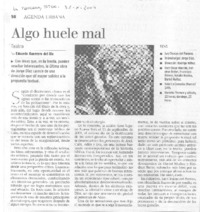 Algo huele mal Algo huele mal