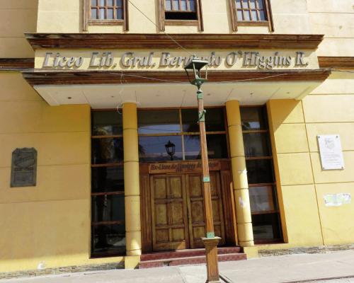 Imagen del monumento Placa Liceo Libertador General Bernardo O'Higgins