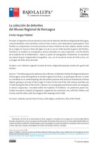 La colección de detentes del Museo Regional de Rancagua