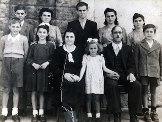 Retrato de familia trentina.