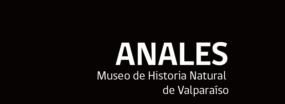 Convocatoria para Publicación Anales del Museo de Historia Natural de Valparaíso Convocatoria para Publicación Anales del Museo de Historia Natural de Valparaíso