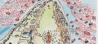 Ilustración: Ramón Contreras, Kenacano. Año 2018