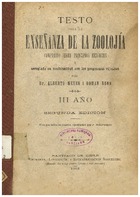 Meyer, Alberto. Testo para la enseñanaza de la zoología compuesto según principios metodológicos i biolójicos. 1902. 104 pp.