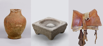 Tinaja, mortero y montura