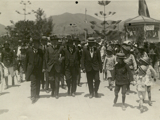 Gira presidencial de Arturo Alessandri. Taltal, 1920