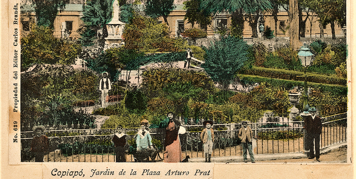 Postal Plaza de Copiapó (c. 1900)