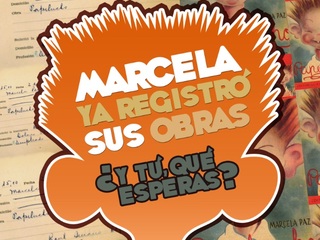 !Ellos ya registraron sus obras¡