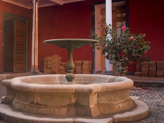 Patio Principal del Museo O'Higginiano y de Bellas Artes de Talca