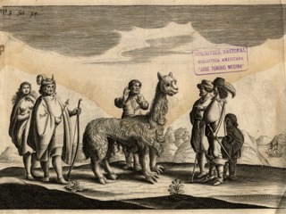 Corsarios holandeses con habitantes originarios de Valdivia, 1643.