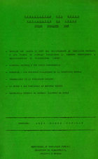 Mensaje que dirige el jefe del Departamento de Educación Primaria a los padres de familia explicando la reforma educacional y solicitándoles su cooperación