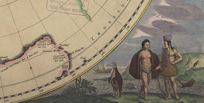 Holanda, ca. 1637. Colección Biblioteca Nacional de Chile.