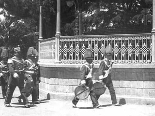 Banda en el Kiosco de la Plaza de Armas de Talca