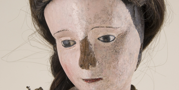 Vista final anverso, detalle rostro