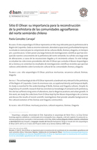 Sitio El Olivar: su importancia para la reconstrucción de la prehistoria de las comunidades agroalfareras del norte semiárido chileno