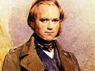 Charles Darwin en su juventud.