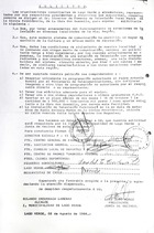 Carta solicitud organizaciones comunitarias de Lago Verde dirigida al padre Ronchi