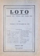  Loto, año I, n° 1 (1929)
