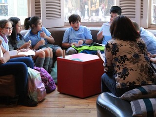 Sala de lectura del MHNV