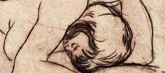 André Racz. Detalle grabado. 1949.