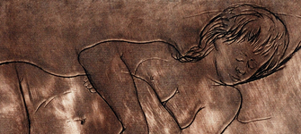 André Racz. Detalle grabado. 1949.