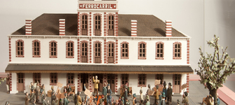 Maqueta "La campaña de los pueblos" en Sala 3