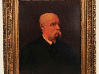 Óleo de Benjamín Vicuña Mackenna, realizado por William H. Walton