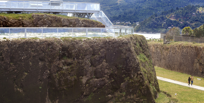 Segundo nivel del muro norte