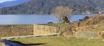 Panorámica del foso exterior