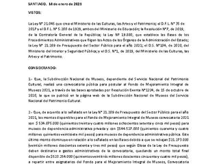 Asigna recursos FMIM 2021