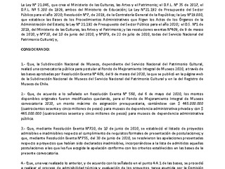 Invalida admisibilidad Museo Histórico de Quillota