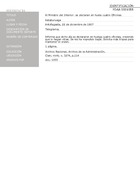 Astaburuaga. Al ministro del Interior: se declaran en huelga cuatro oficinas. Antofagasta, 22 de diciembre de 1907. Archivo de la Administración, Clan; mint; v. 3274, p. 114. 2 pp.