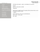 Cuevas. Al ministro del Interior: orden y normalidad en los obreros. Valdivia, 12 de enero de 1908. Archivo de la Administración, Clan; mint; v. 3274, p. 99. 2 pp.