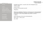 Larraín, Alcalde. Al ministro del Interior: decisión sobre 200 trabajadores que viajan en vapor. Buena Vista, 23 de diciembre de 1907. Archivo de la Administración, Clan; mint; v. 3274, p. 119. 2 pp.