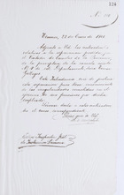 Solicitud de separación de la preceptora de la Escuela Mixta N.º 4