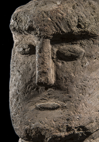 Moái maea  (detalle)