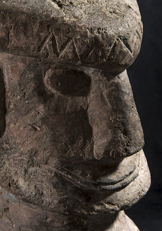 Moái maea (detalle)