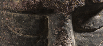 Moái maea (detalle)