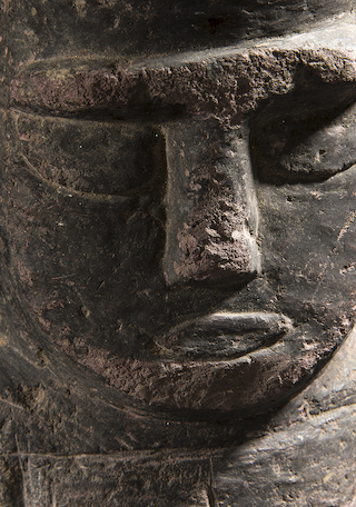 Moái maea (detalle)