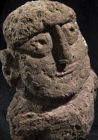 Moái maea (detalle)