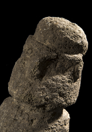 Moái maea (detalle)