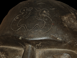 Moái maea (detalle)