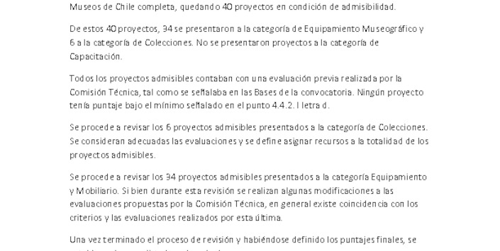 Acta comisión de evaluación FMIM primera convocatoria 2018