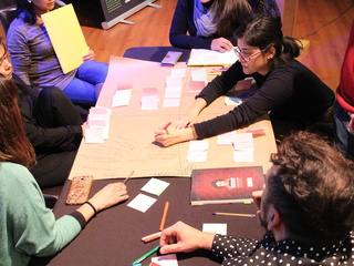 Taller "Plan de públicos para museos". Foto: Museo de la Memoria y los Derechos Humanos.