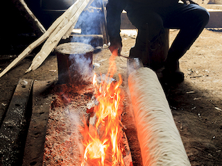 Cocción de la chochoca