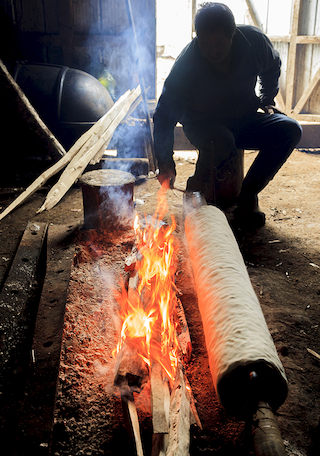 Cocción de la chochoca