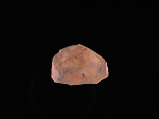 Raspador tallado en piedra