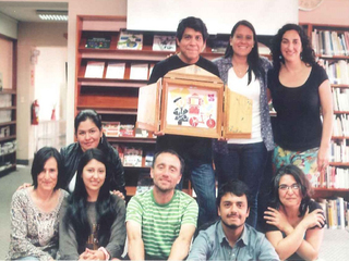 Delegación chilena en encuentro Kamishibai Perú